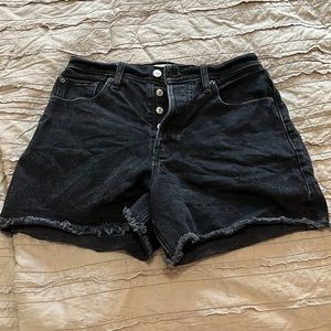 Abercrombie Curve Love High Rise Dad Shorts